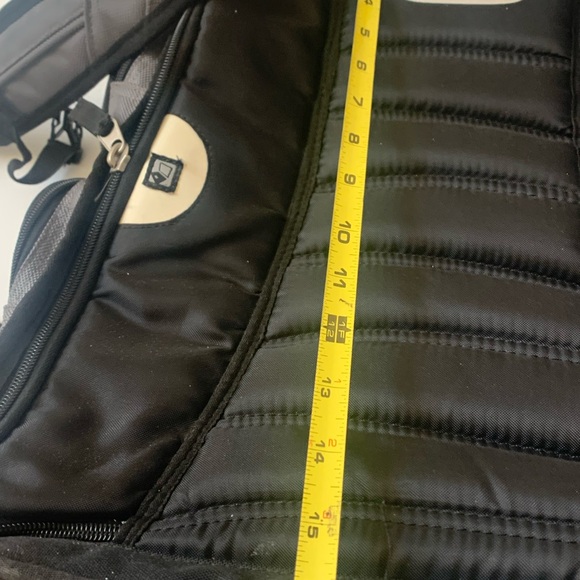 O'GIO Bounty Hunter Backpack Bag Black Nylon Laptop Hiking Biking audio pocket - Picture 11 of 11